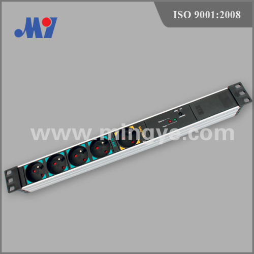 Aluminium alloy shell PDU Sockets