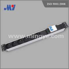 French PDU socket with double air switch