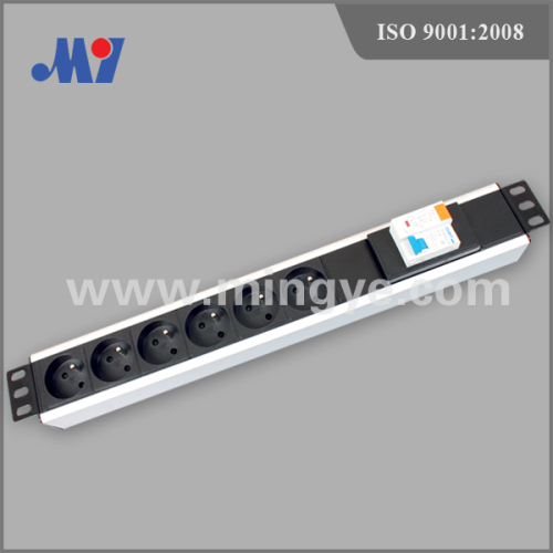French PDU with cable and Leakage current protector