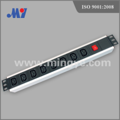 10A 8 ways IEC PDU