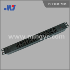 C19 19″ 1U standard IEC PDU