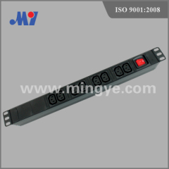 10A 8 ways IEC PDU