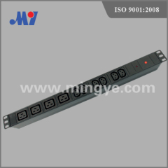 10 ways IEC PDU with VDE16A plug