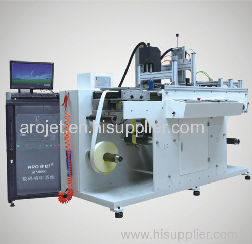roll-to-roll UV printing system