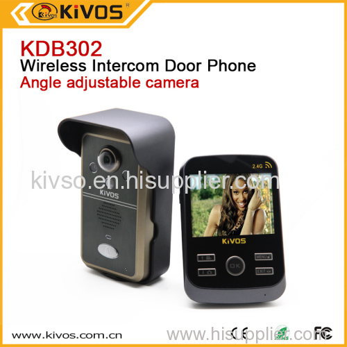 170 degree wide angle kdb302 wireless video door phone