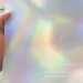 Factory Price Holographic Destructible Label Paper Anti-fake Hologram Breakable Eggshell Sticker Paper Material