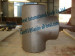 Stainless Straight Tee Steel pipe fittings Forged iron