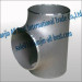 Stainless Straight Tee Steel pipe fittings Forged iron