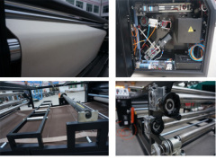 Roller T Shirt Heat Transfer Equipment Air Compressor 2 in 1 Capability