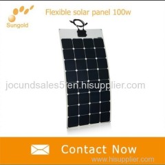 Semi Flexible Solar Panel 100W
