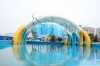 2016 Rectangular Metal Frame inflatable swimming pool