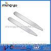 mixed sizes stainless steel 304 mirror surface collar stays customized logo for dressing shirts