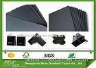 One Side Coated Black Paperboard / Black Cardboard Sheets from 110gsm to 650gsm