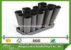 One Side Coated Thin 110gsm Black Paper Roll / sheet for Shopping bag