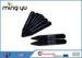 Mens Dress Shirt Collar Stays Plastic Black 61 cm Customized Logo