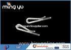 ISO No Teeth T Shirt Clip PS PP Material Ice White Transparent Color