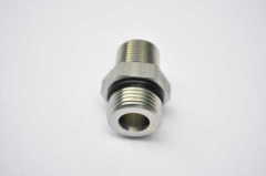 male thread BSPT*ORB steel hydraulic adapter