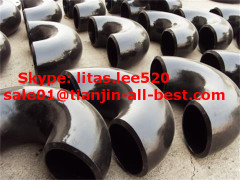 180 degree steel Carbon Elbows iron pipe fittings