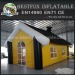 Mobile portable inflatable bar tent pub