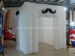 Attractive Portable Lighted Inflatable Cube Photo Booth