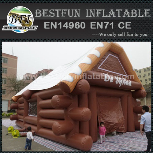 Vintage inflatable pub tent inflatable pub house for party drinking