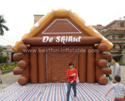 Vintage inflatable pub tent inflatable pub house for party drinking