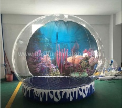 Wedding snow globe inflatable snow globe christmas inflatable ball