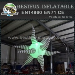 Outdoor decoration inflatable tripod stand star