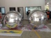 Customized floating inflatable mirror balls