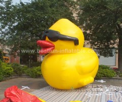 PVC water proof Promotion Giant Inflatable yellow Duck