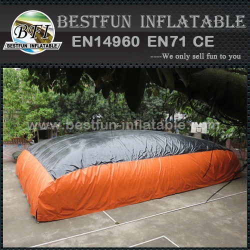 Inflatable big air bag for outdoor sports
