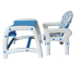 Baby Highchair with Playtable Conversion. Pink/Gree/Blue/Brown. EN14988 Standard