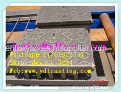 foundry direct sale cast iron manhole cover en124 C250 manufacturer china co certificate