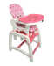 Baby High Chair with Playtable Conversion. Pink/Gree/Blue/Brown. EN14988 Standard