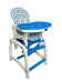 Baby High Chair with Playtable Conversion. Pink/Gree/Blue/Brown. EN14988 Standard