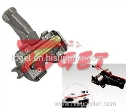 brake lever with roller and fixture