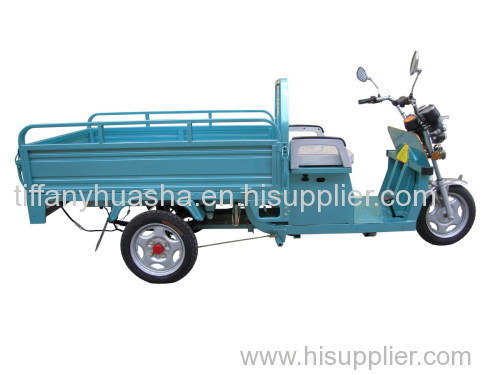 2016 Huasha Motor 650W e-bike three wheels electric cargo tricycle