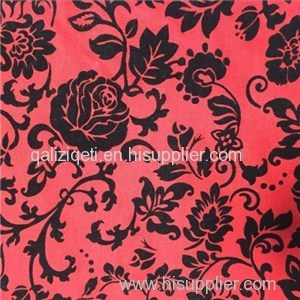 Flocking Roma Fabric Product Product Product