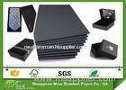 SGS Qualified Degradable Thick Black Paperboard Package Boxes used