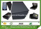 SGS Qualified Degradable Thick Black Paperboard Package Boxes used