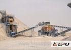 Eco - Friendly Wheel Type Stationary Stone Crushing Plant For Quarry