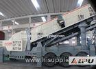 160kw Stone Crusher Plant / Mobile Impact Crusher And Vibrating Screen