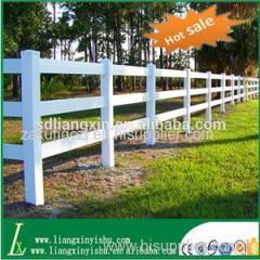 Hot Sale 3rail Pvc Horse Fence