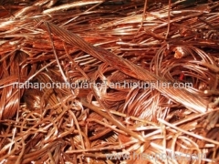 High Quality Copper Wire Scrap 99.99 Milberry