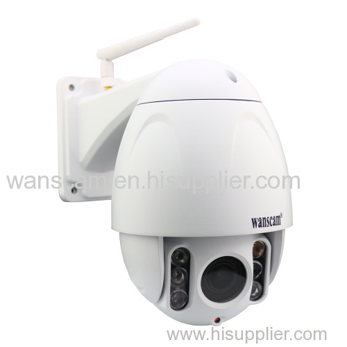 Outdoor 2mp 5X Zoom build in 16g tf card dome p2p ip camera