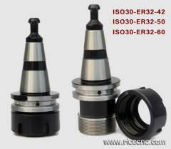 HSD ISO30 ER32 CNC Tool Holders with Covernut and Retainer Knob