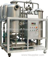 Steam Turbine Oil Filtration Machine