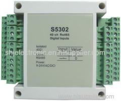 40-ch isolated digtial input32 bit counter rs485 modbus rtu