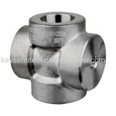 ASME B16.11 A105 Carbon Steel Forged Thread Cross SW/NPT