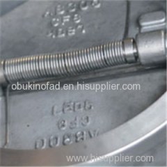 Wafer Dual Plate Check Valve